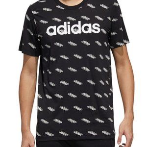 Adidas All Over Print Men' Crew Neck Short Sleeve